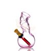 Agung Twister Pink Cute Glass Bong 11cm