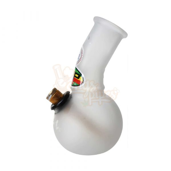 Frosted Waterpipe Bonza Glass Bong 13cm