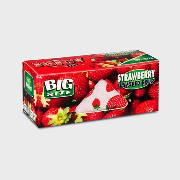 Juicy Jays Strawberry Flavored Rolls Big Size 5 meters