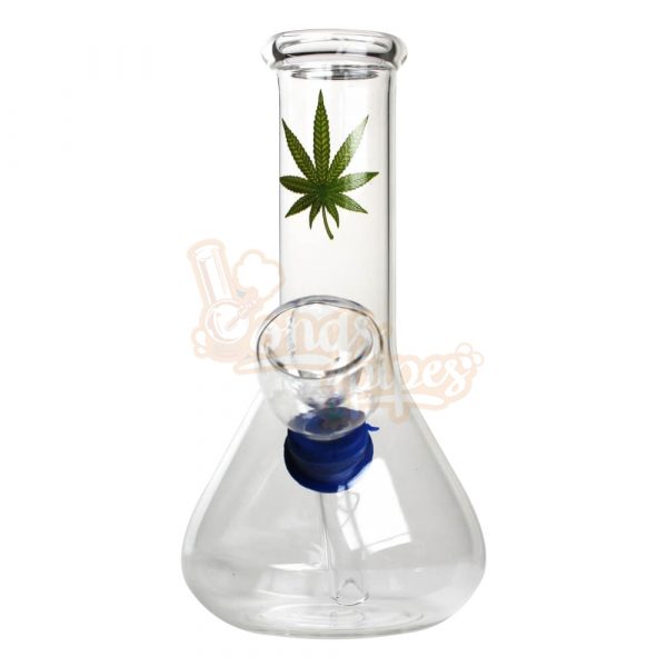 MWP Beaker With Green Leaf 13cm