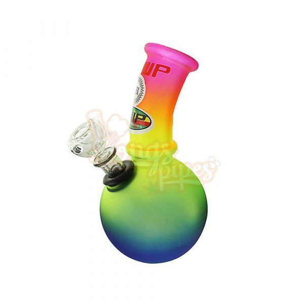 MWP Rainbow Bent Glass Bubble 19cm