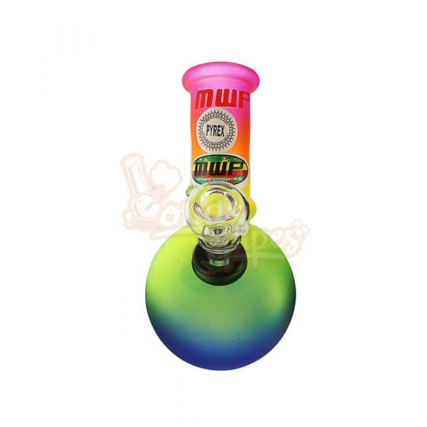 MWP Rainbow Bent Glass Bubble 19cm