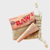 RAW Double Barrel Wooden Cigarette Holder 1 1/4