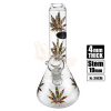 Stone Age Medium Beaker with Rasta Leaf 29cm