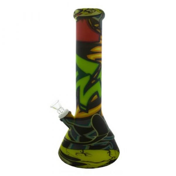 Vibrant Silicone Beaker Bong