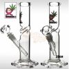 WEEDO Straight Twist Bong with Ms WEEDO 26cm