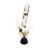 XLarge Glass Bonza Bubble Colorful Leaf 36cm