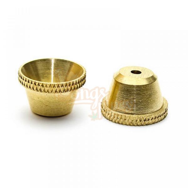 5X Pack Small Bonza Cone Brass