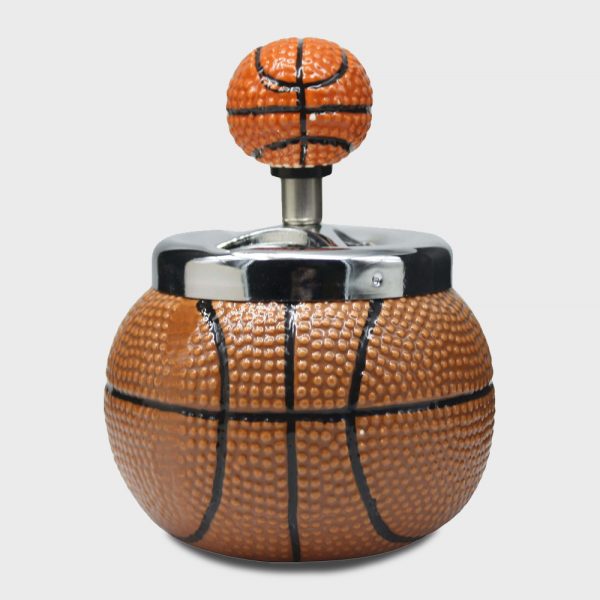 Basketball Spinning Ceramic Ashtray