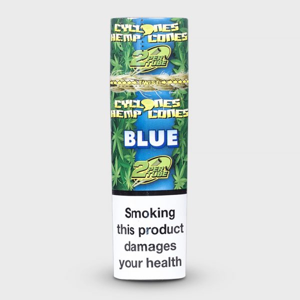 Cyclones Hemp Cones Blue Pre-Rolled 2 Per Tube