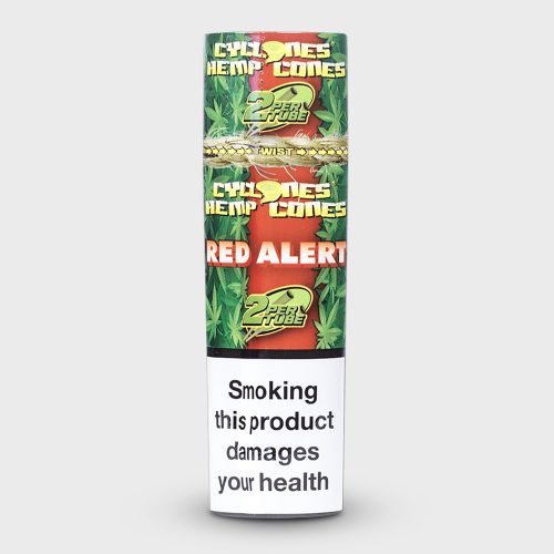 Cyclones Hemp Cones Red Alert Pre-Rolled 2 Per Tube