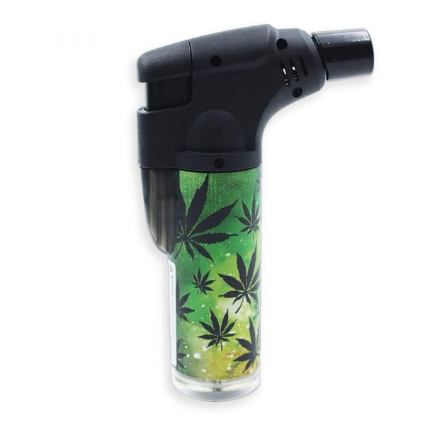 Leaf Stand Up Blow Jet Lighter