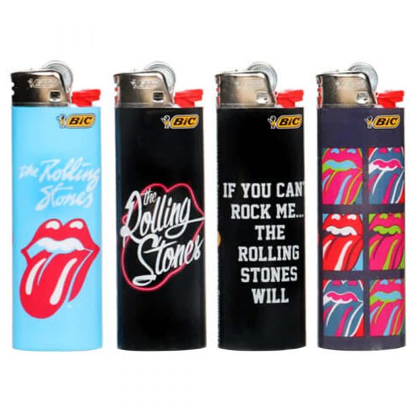 Pack 50X BiC Special Edition The Rolling Stones Series Lighters