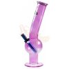 Purple All Glass Bent Bubble Large 29.5cm