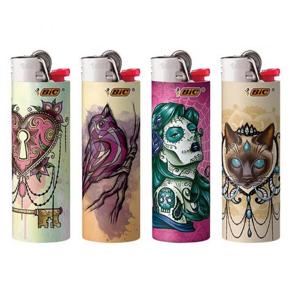 Special Edition BiC Tattoos Series Lighters