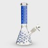 Glow In The Dark Louis Vuitton Glass Beaker Bong 25cm