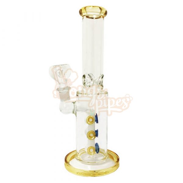 Original Octopus Suckers Glass Waterpipe 24cm Yellow