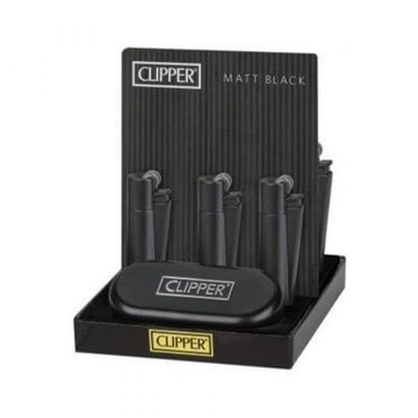 CLIPPER LIGHTER Metal Matt Black