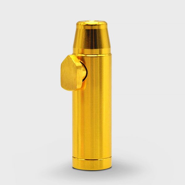 iSnuff Metal Snuff Bullet Sniffer Snorter Dispenser