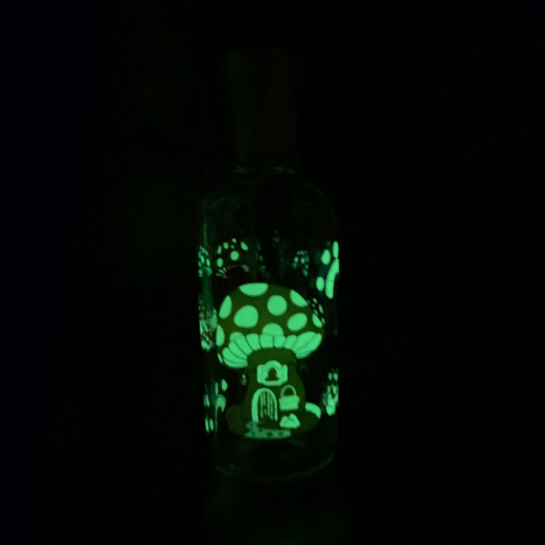 Glow In The Dark Mushroom Ash Catcher 14mm - Image 2