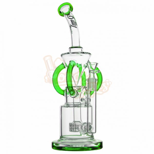 Billy Mate Gravity Bong Recycler 33cm Green