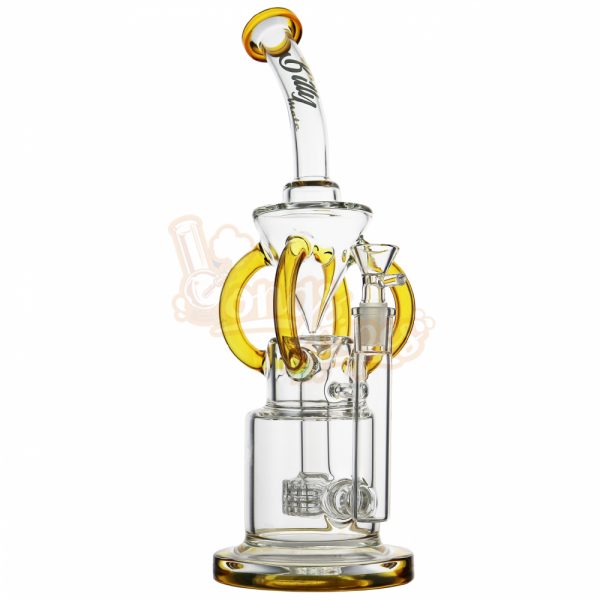 Billy Mate Gravity Bong Recycler 33cm Yellow