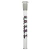 Coloured LV Diamond Glass Stem 17cm