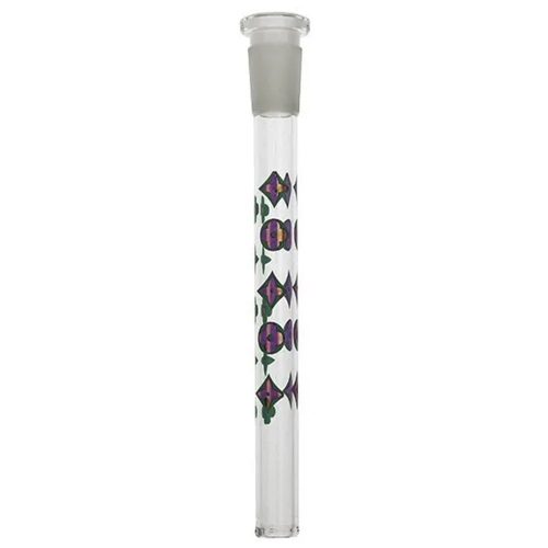 Coloured LV Diamond Glass Stem 17cm