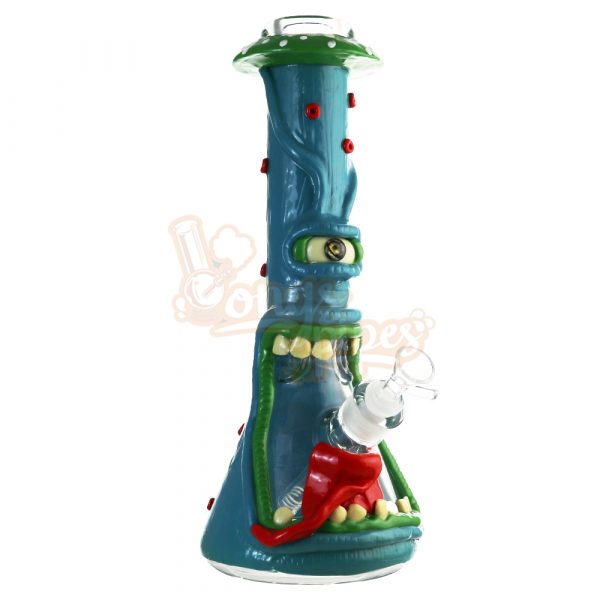 3D Mushroom Monster Beaker Bongs 7mm