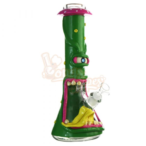 3D Mushroom Monster Beaker Bongs 7mm