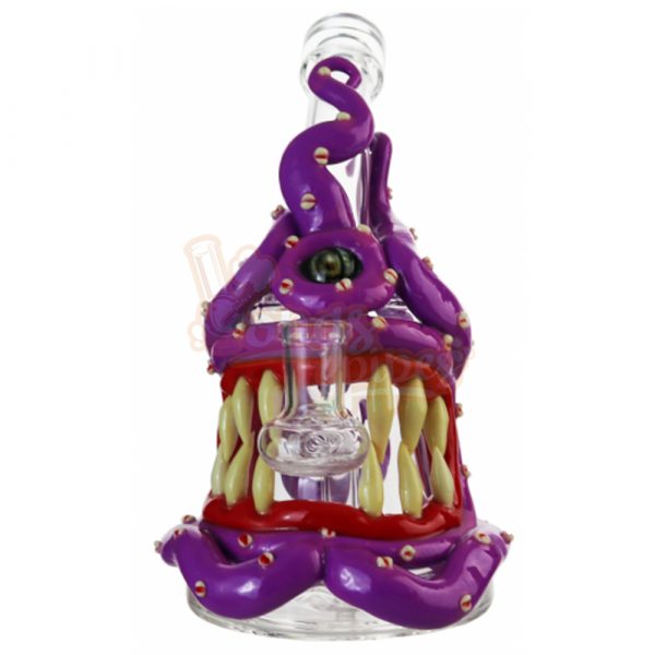 3D Purple Octy Waterpipe with Shower-head Filter