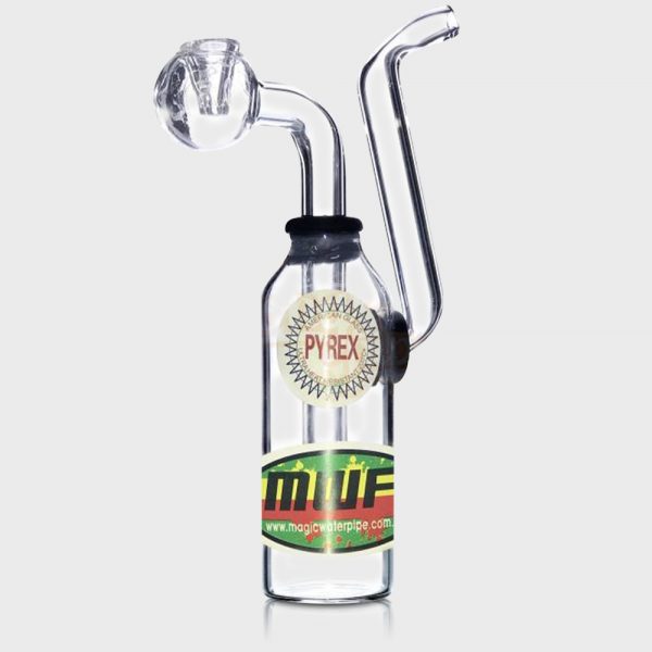 Mini Port Water Pipe with Glass Pipe 11cm