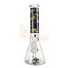 Billy Mate Puppy Abstract Beaker Bong 25cm