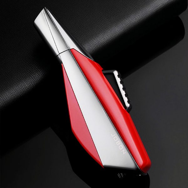 JOBON Windproof Jet Lighter Red