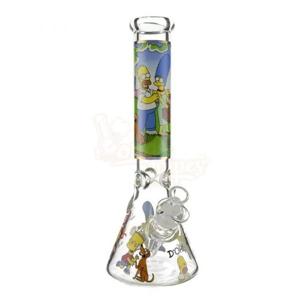 Simpsons Family Glass Beaker 35cm