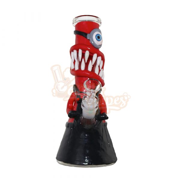 3D Minions Monster Beaker Bong 25cm Red