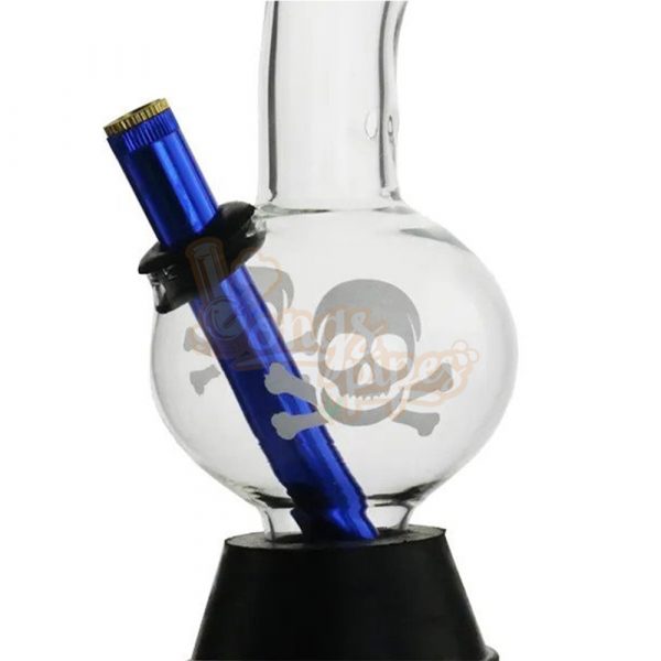 Glow in the Dark Skull Bong 29cm