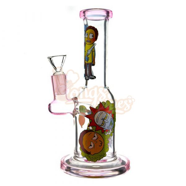 Rick And Morty Bong Straight Matrix 19cm