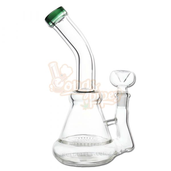 Beaker Bong With Honeycomb Perc