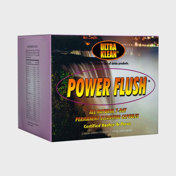 Power Flush All Natural 7-Day Permanent Cleansing Capsules