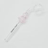 Bunny Sweet Puff Glass Pipe 14cm Pink Bunny and Balancer