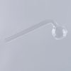 Curved Sweet Puff Glass Pipe 11cm Coloured Balancer