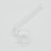 Curved Sweet Puff Glass Pipe 11cm Coloured Balancer