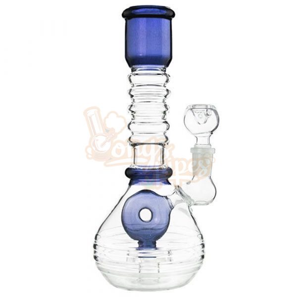 Donut Mini Bong 20cm Blue