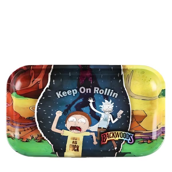 Rick and Morty Medium Rolling Tray - Image 4