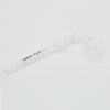 Skull Sweet Puff Glass Pipe 14cm Clear Balancer