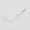 Skull Sweet Puff Glass Pipe 14cm Clear Balancer