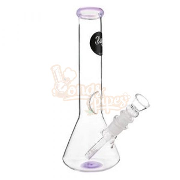 Slime Glass Beaker Bong 25cm Pink