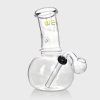 Small Crack Bong 14cm with Glass Pipe 11cm