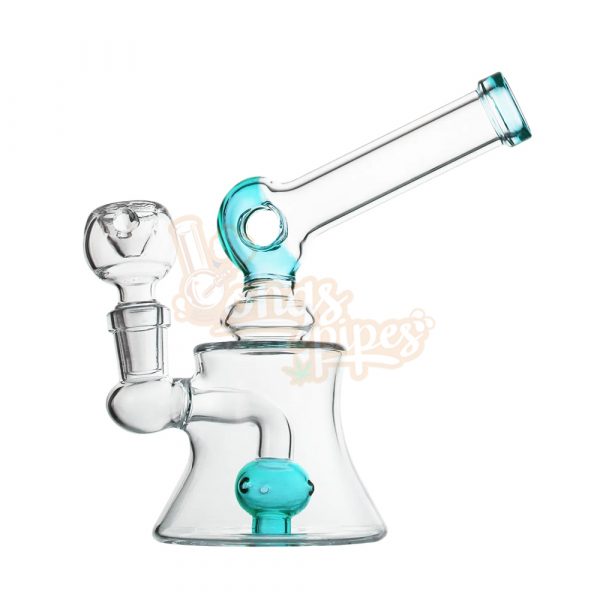 SplashRing 14cm Small Bong Emerald Green